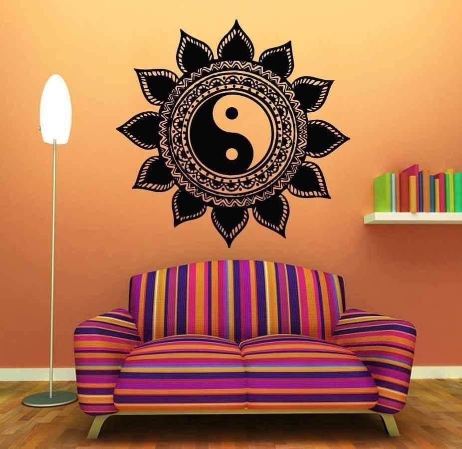 47 décorations murales d'intérieur avec des mandalas 45