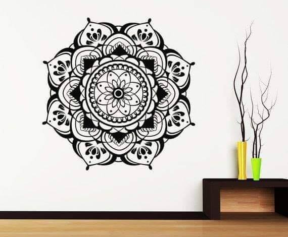 47 décorations murales d'intérieur avec des mandalas 46