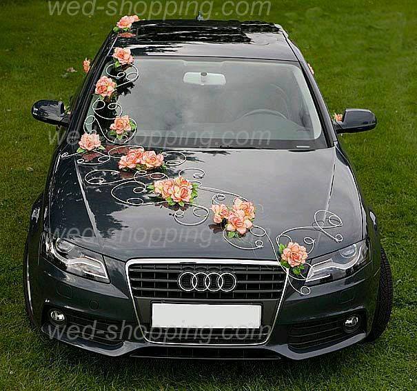 12 belles idées pour décorer une voiture de mariage 10