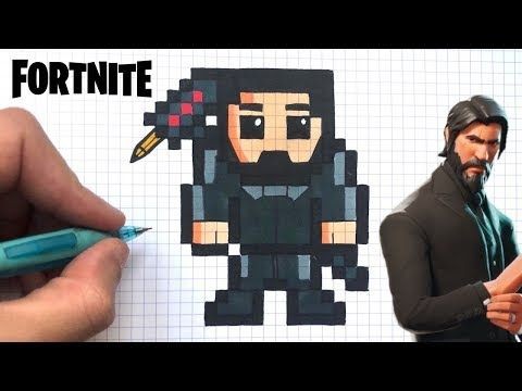 44 top idées de pixel art Fortnite 11