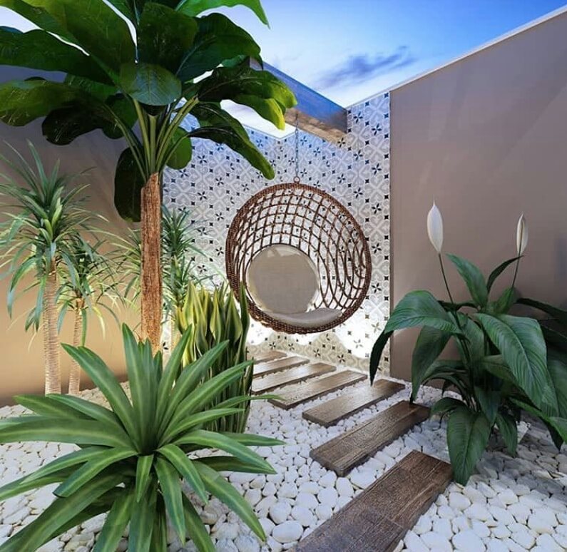 30 idées pour décorer et embellir votre allée de jardin 13