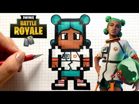 44 top idées de pixel art Fortnite 13