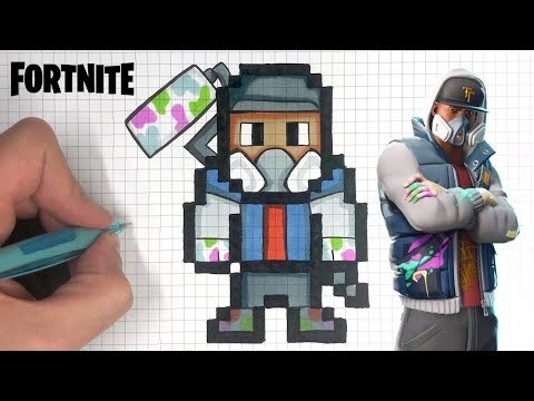 44 top idées de pixel art Fortnite 2