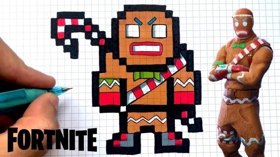 44 top idées de pixel art Fortnite 28