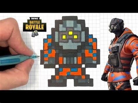 44 top idées de pixel art Fortnite 3