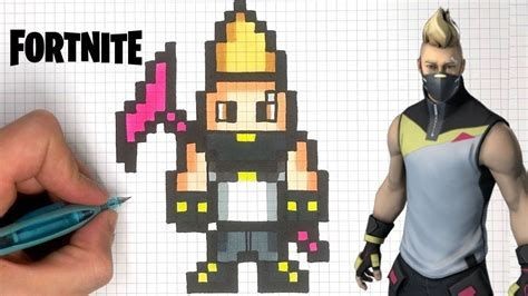 44 top idées de pixel art Fortnite 32