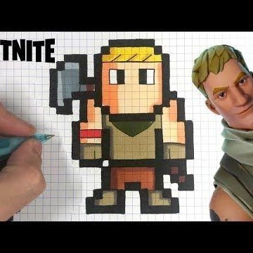 44 top idées de pixel art Fortnite 33