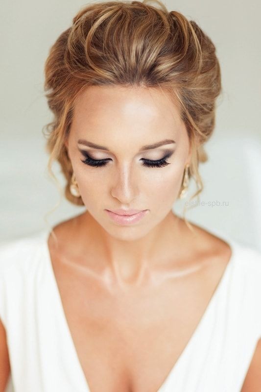 Les 50 plus beaux maquillages de mariage naturels 35