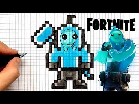 44 top idées de pixel art Fortnite 43