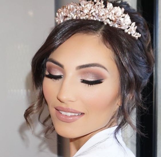 Les 50 plus beaux maquillages de mariage naturels 44