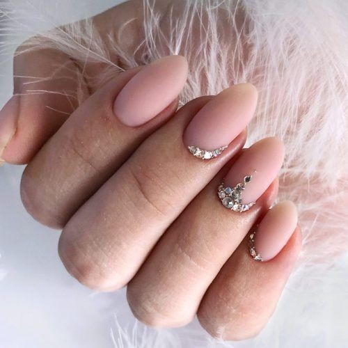 Les 50 plus belles idées d'ongles de mariage 45