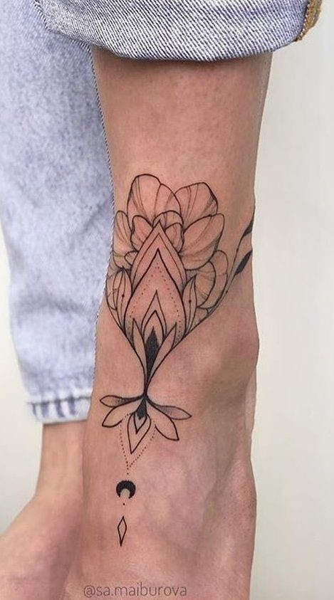 Les 100 plus beaux tatouages mandala pour femme 6