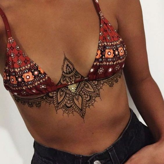 Les 100 plus beaux tatouages mandala pour femme 88