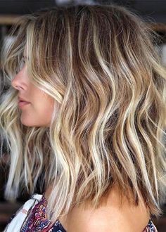 Les 50 plus beaux balayages blond sur cheveux bruns 51