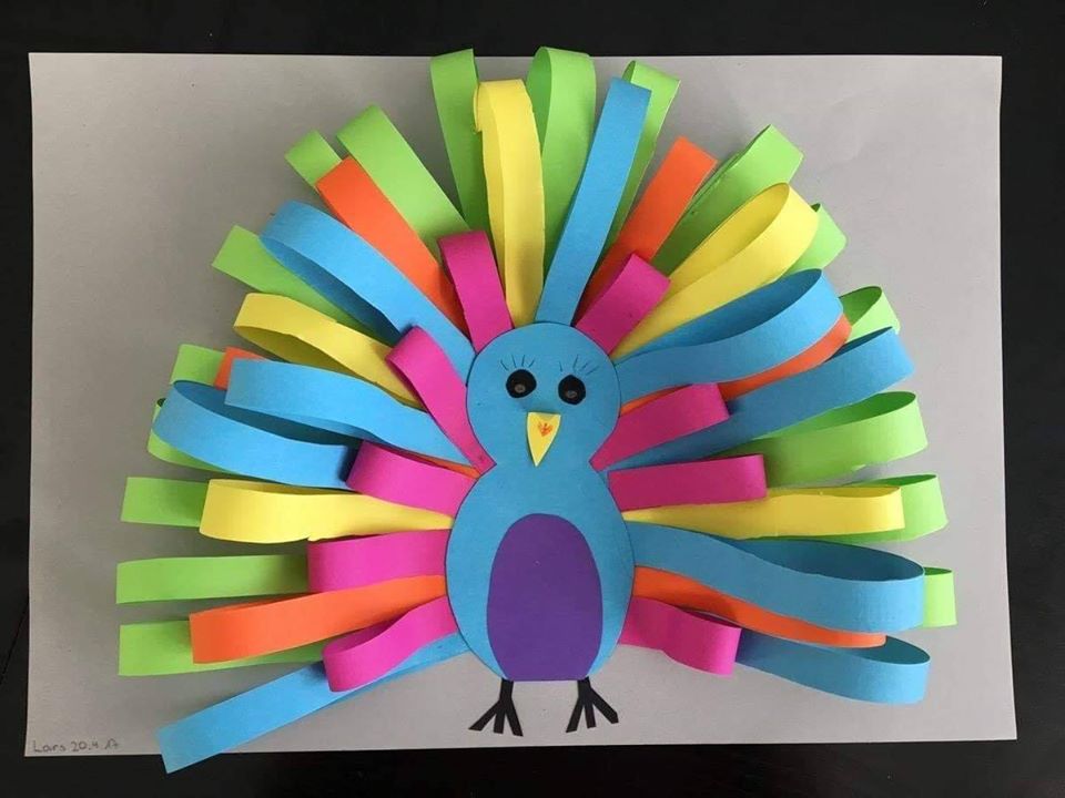 29 Bricolages d'art en papier pour les enfants 27