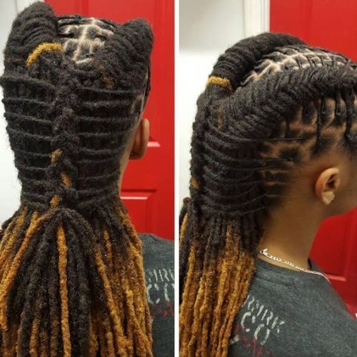 Les 100 plus belles coiffures avec dreadlocks 24