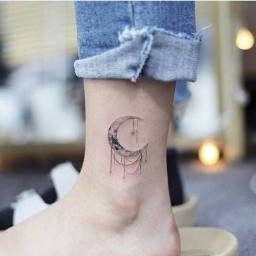 Les 100 plus beaux tatouages cheville femme 71