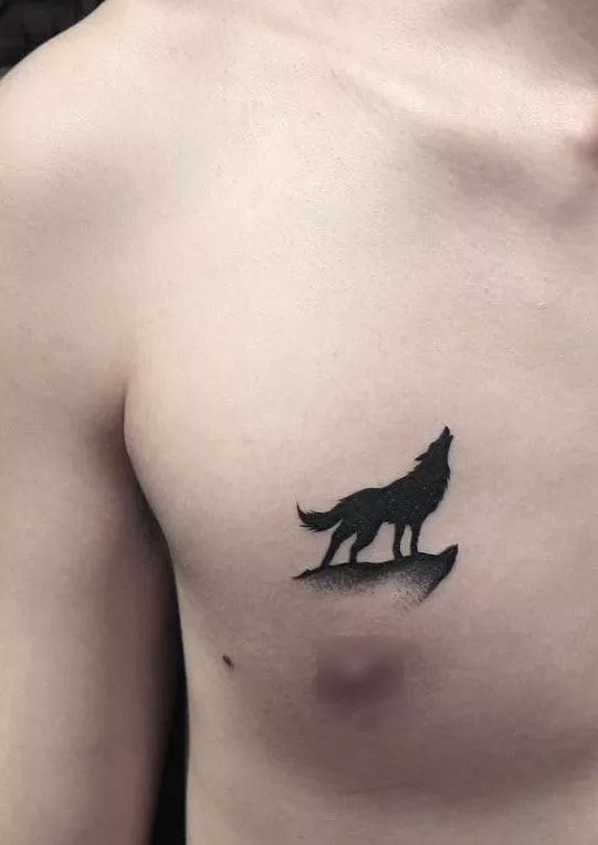 Les 100 plus beaux tatouages loup pour femme 72