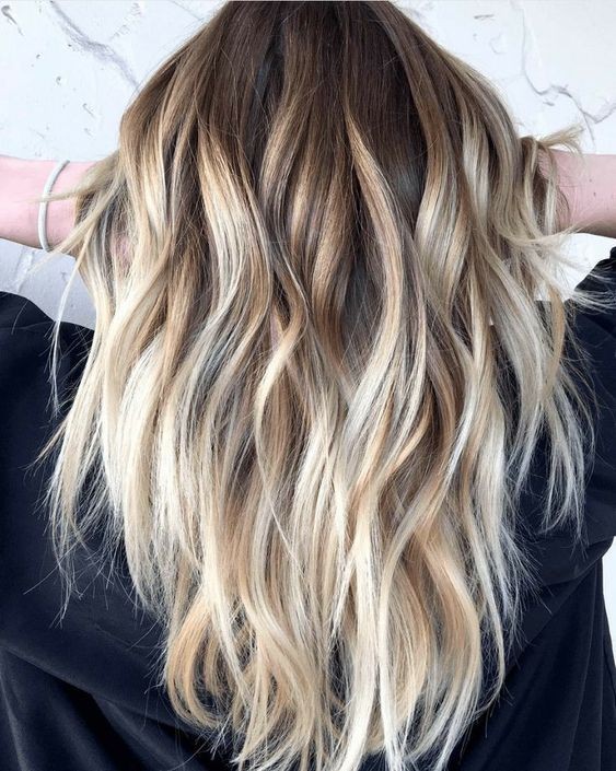 Les 50 plus beaux balayages blond sur cheveux bruns 3