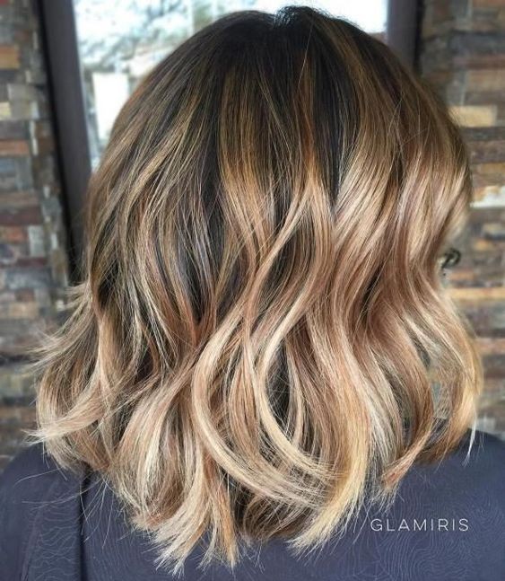 Les 50 plus beaux balayages blond sur cheveux bruns 28