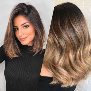 Les 50 plus beaux balayages blond sur cheveux bruns 33