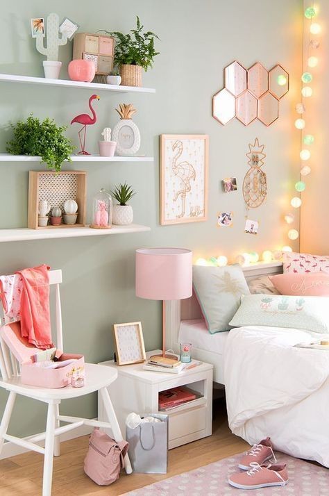 Les 50 plus belles décorations de chambre ado fille 28