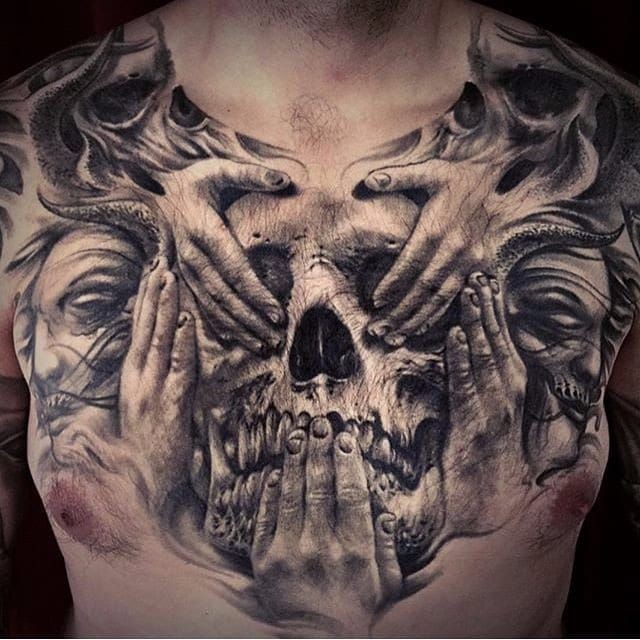 Les 50 plus beaux tatouages torse homme 20