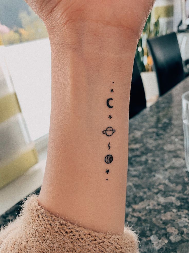 100 top idées de tatouages minimalistes 25