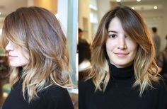 52 idées de coupes de cheveux mi long dégradé 44