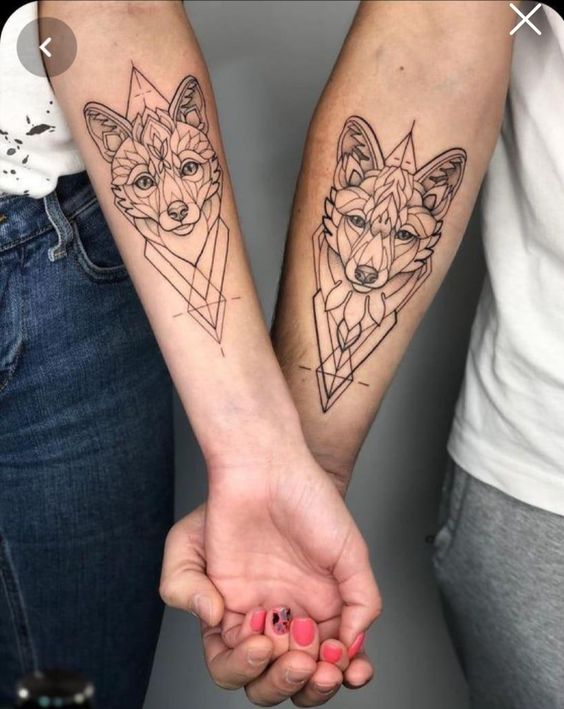 100 top idées de tatouages loup 4