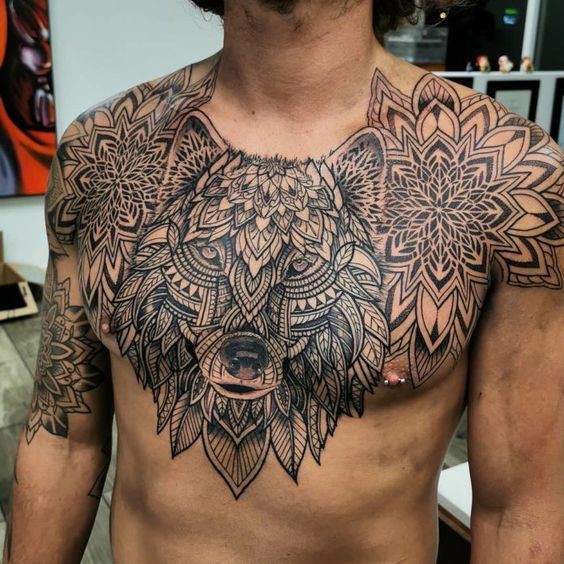 Les 50 plus beaux tatouages torse homme 40