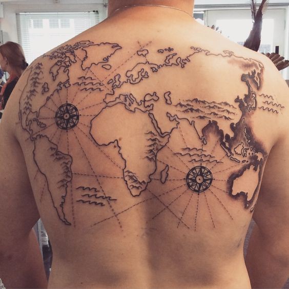 Les 50 plus beaux tatouages voyage 48