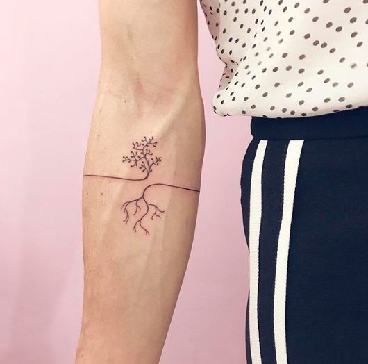 100 top idées de tatouages minimalistes 53