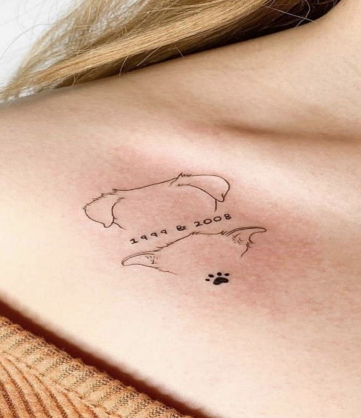 100 top idées de tatouages minimalistes 65