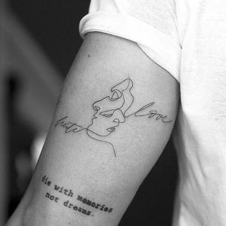 100 top idées de tatouages minimalistes 86