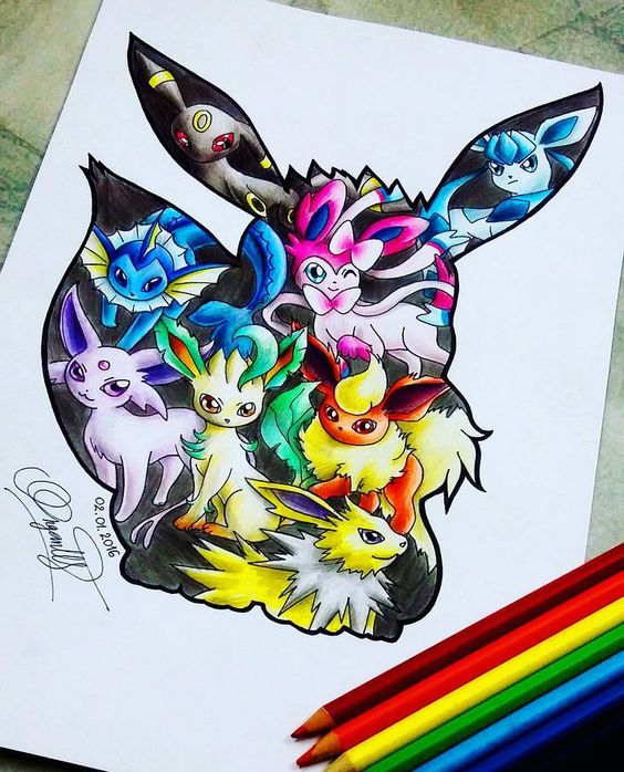 100 top idées & tutos de dessins Pokémon 89