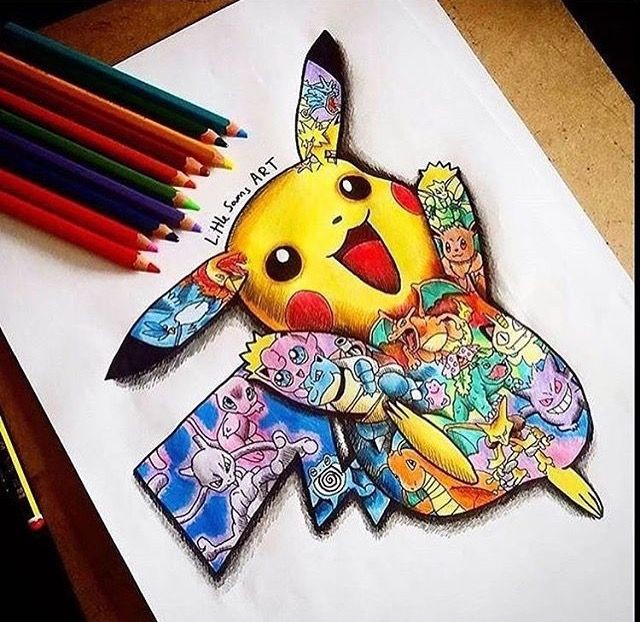 100 top idées & tutos de dessins Pokémon 90