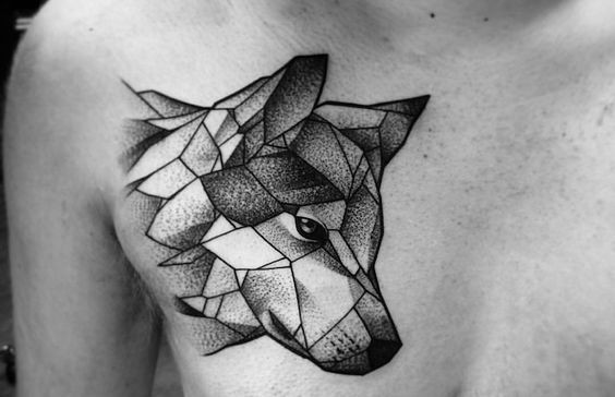 Les 50 plus beaux tatouages géométriques 46