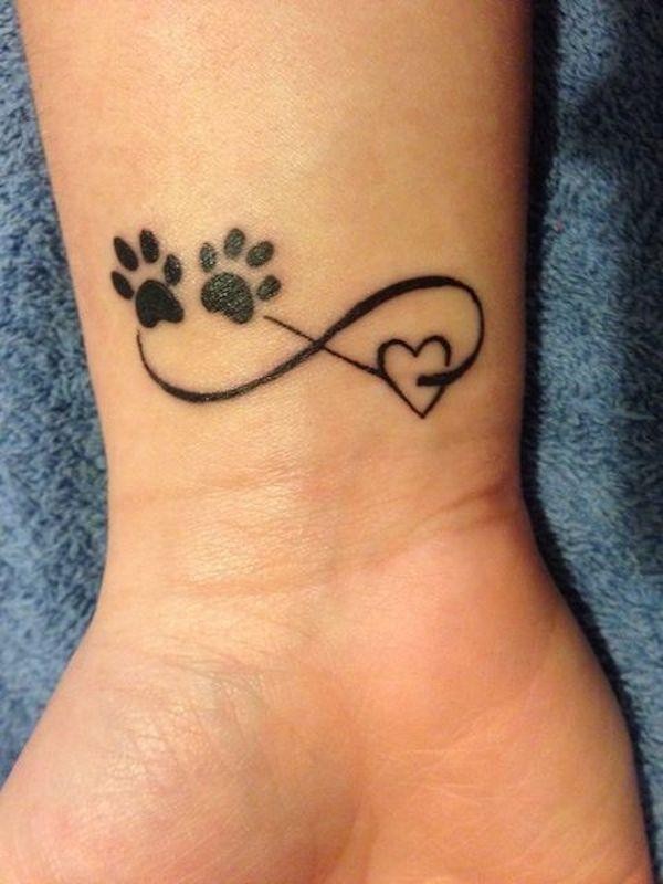 50 top idées de tatouages patte de chien 11