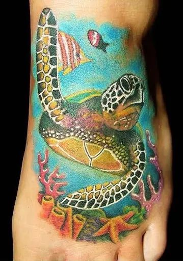 28 top idées de tatouages mer 17