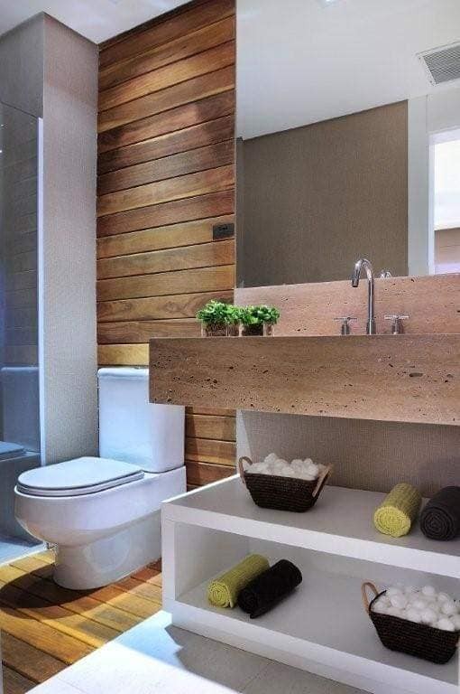 24 idées déco pour petites salles de bain 24