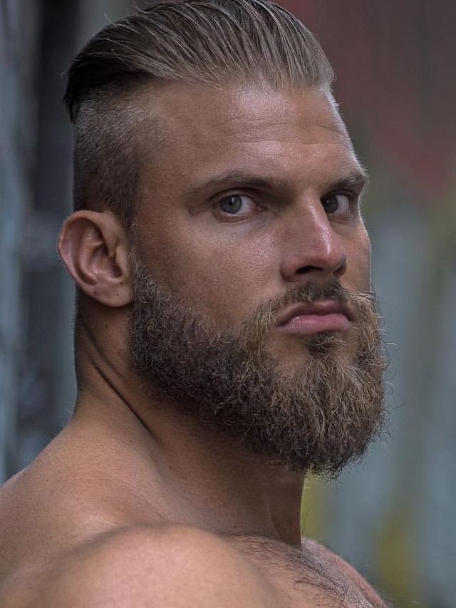 Les 39 plus belles idées de barbes en dégradé 36