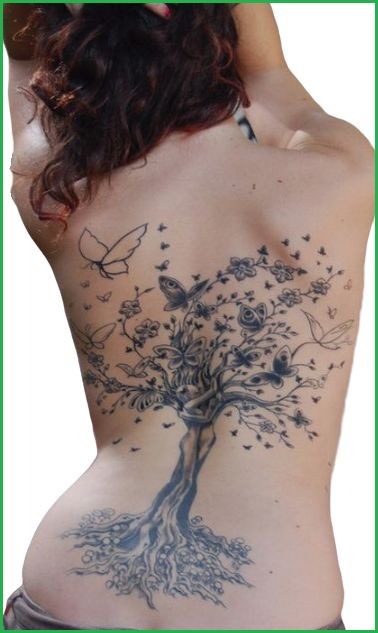 Les 50 plus beaux tatouages arbre de vie 6