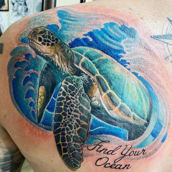 28 top idées de tatouages mer 5