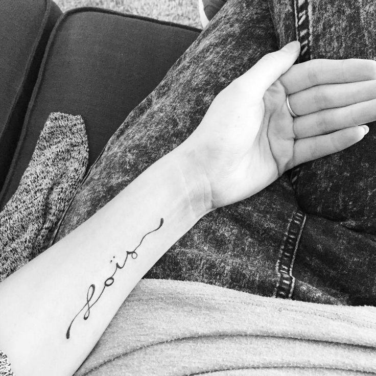 Les 50 plus beaux tatouages calligraphie 7