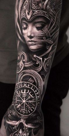 Les 100 plus beaux tatouages viking 7