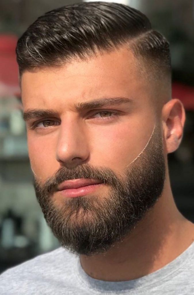 Les 39 plus belles idées de barbes en dégradé 10