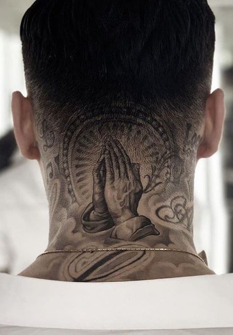 54 top idées de tatouages cou pour s'inspirer 15