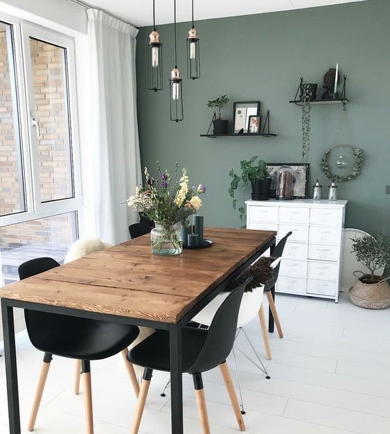 20 top idées de décorations vert et bois 2