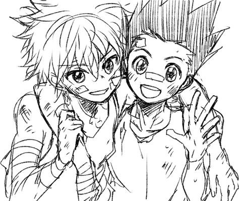 44 idées de dessins hunter x hunter pour s'inspirer 23